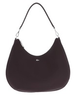 Lacoste Hobo Bag Schultertasche Tasche Fudge Dunkelbraun Neu