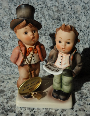 Hummel Figur Hum 130 ''Duett, Sängerpaar * Duet'' FM 7 * letzte Ausgabe von 1995 !