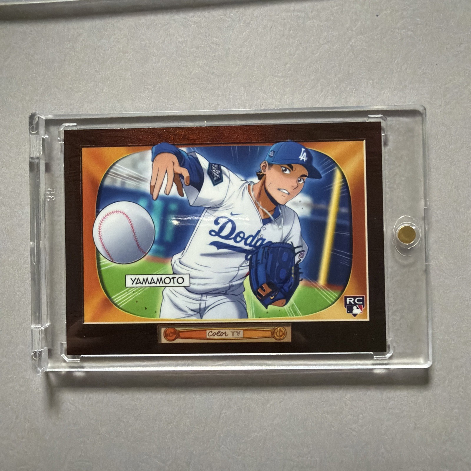 2024 Bowman's Best - 1955 Bowman Anime Yoshinobu Yamamoto #BA-16 (RC)