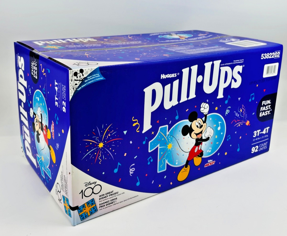 Pull-Ups Boys' Potty Training Underwear  Size 3T-4T (32-40 l
