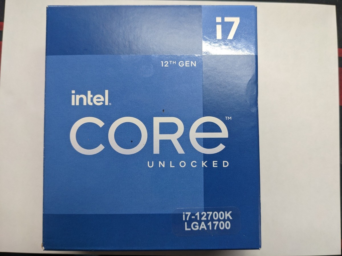 Intel Core i7-12700K Processor (12 Cores 20 Thread, LGA1700) Box
