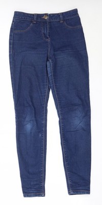 Matalan Damen blau Baumwolle Skinny Jeans Größe 8 L28 in Regular