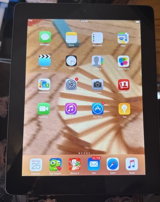 Apple 3rd Gen iPad A1416 16GB Fast Ship Very Good Used IOS 8.4 57 Apps ISSUE