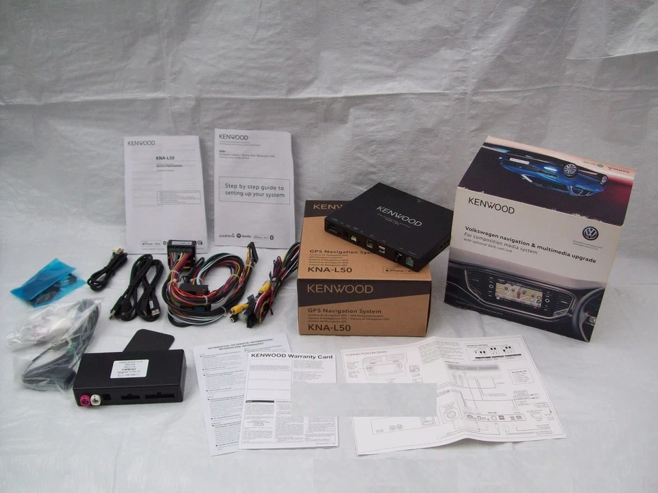 VW Kenwood Navigation And Multimedia Upgrade KNA-L50 ZGB5G0051MBDR - Image 2 of 4