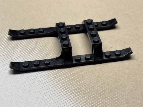 LEGO Black Boat Hull Catamaran Pontoon Center Base 6x16 Vintage Raft Part 2626 - Picture 3 of 3