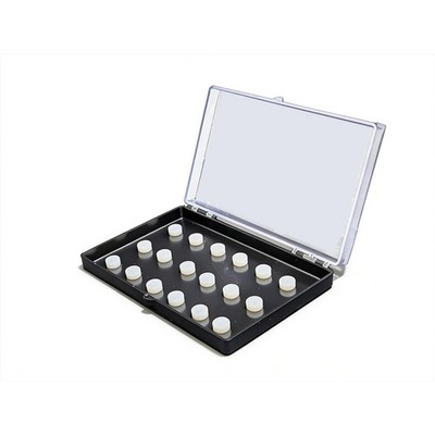 Microscope Lab Storage SEM Stub Pin Holder Aluminum Box 5Pcs For Electron Microscope Lab ...