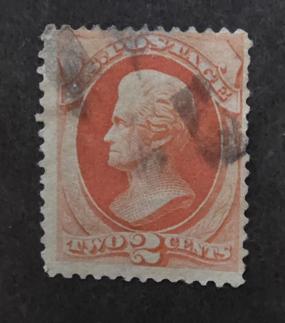 2 Cent Used US Stamps (19th Century) 1871-1880 Year of Issue for