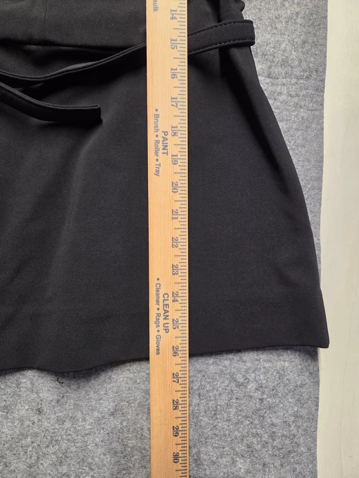 Valentino Garavani Belted Front Zip Short Sleeve Collared Classic Business Dress - Image 3 of 4