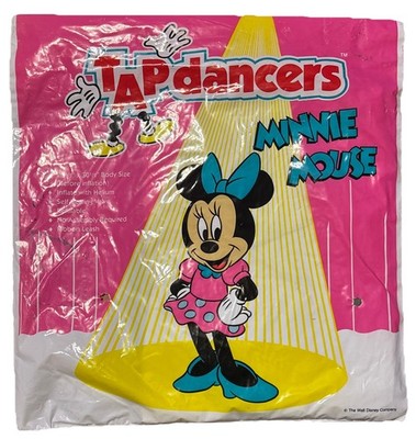 Vintage 1990 M&D Balloons Minnie Mouse Tapdancers  Inflatable Balloon NIP