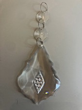 BOX OF CHANDELIER ACRYLIC CLEAR DROPLETS - WEDDING - CRAFT - LIGHT - DECOR - 6cm