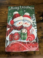 Christmas Garden Flag Brand New