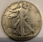 1945 Walking Liberty Half Dollar