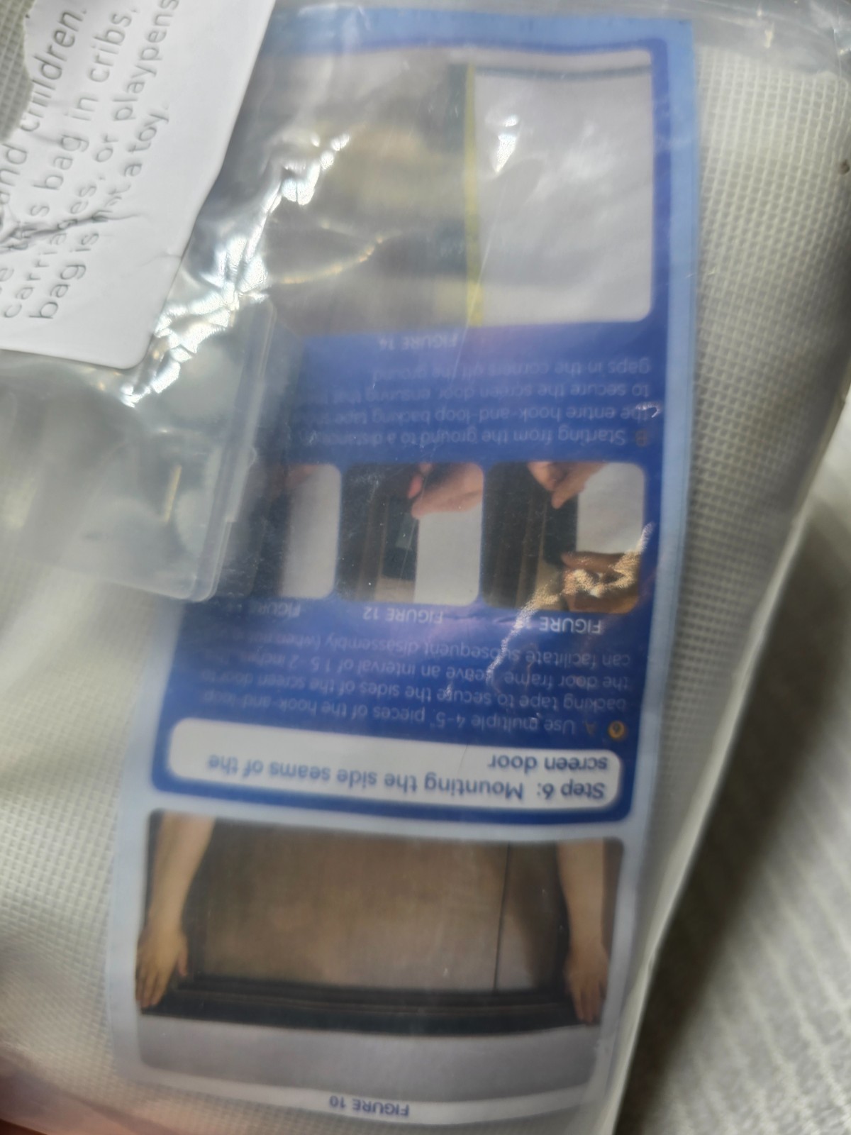 Cat Screen Door Extra Tall Mesh Gate Fit Door Size 32"x80" Catproof Anti-Scratch