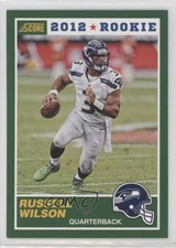 2014 Score Iconic Rookie Card Variations Russell Wilson #8 lz7. rookie card picture