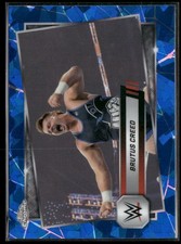 2025 Topps Chrome Sapphire Edition WWE Sapphire Brutus Creed #191