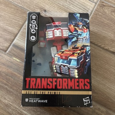 Hasbro Transformers Voyager Class Rescue Bot Heatwave Action Figure New Open Box