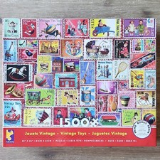 Ceaco Vintage Toys 1500 Piece Jigsaw Puzzle Ages 12 Poster Included Multicolor