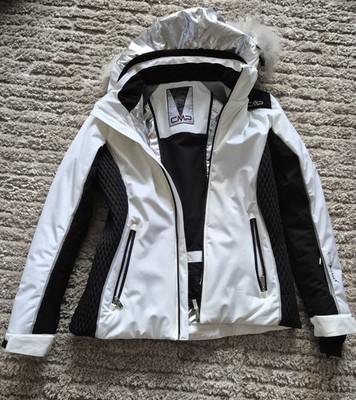 Damen Winter Anorak Gr. 38 Marke CMP weiß