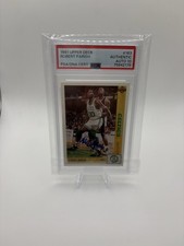 1991-92 Upper Deck - Robert Parish #163 Authentic Auto 10