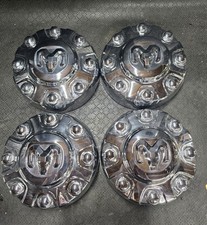 2019-2021 Dodge Ram 2500 3500 Set 4 Caps Chrome Center Cap 2473 Oem 6pg02sz0ab
