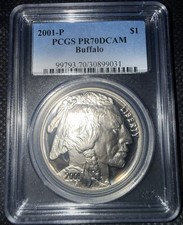 1993-S $1 Jefferson, DCAM (Proof) Modern Silver and Clad
