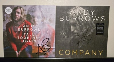 Andy Burrows Fall Together Again with CD & Company Vinyl Both Signed Razorlight 