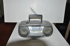 Phillips AZ1020 Radio CD Cassette Recorder  Boombox AM/FM Stereo Tested & Works