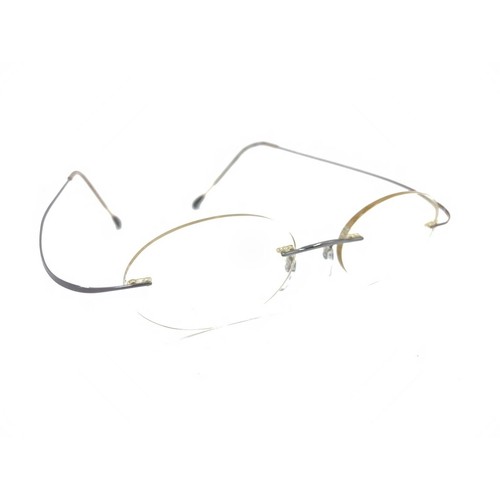 Silhouette 7395 40 6055 Brown Rimless Eyeglasses Frames 21-50 Austria Unisex