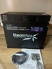 SteamSpa BKT1200-ADP Black Series WiFi and Bluetooth 12KW - Black