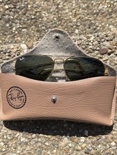 Vintage B L Ray Ban aviator sunglasses USA 1982-99 original glass etched BL