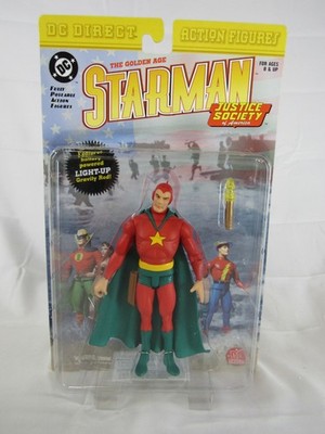 DC Direct Justice Society Golden Age Starman 6'' Figure Sealed MOC C571