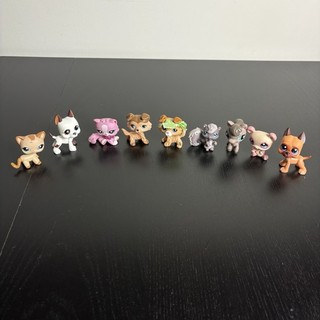 LITTLEST PET SHOP LPS Lot of Assorted Animals Dogs Cats