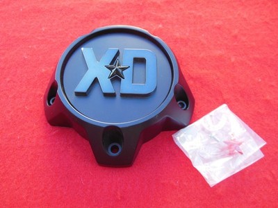 KMC XD Series Wheel Center Cap Satin Black  T167L145-1