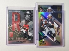 [3] TOM BRADY 2021 DONRUSS ELITE SPELLBOUND RED GREEN ASIA #S-R BUCCANEERS Q6926
