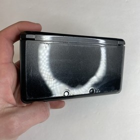 Nintendo 3DS Handheld Video Game Console Black CTR-001 W Charger Stylus