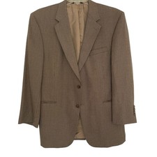 JoS. A. Bank Men's Wool Plaid Sport Jacket Size 43R
