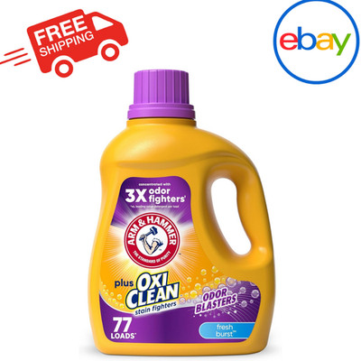 ARM & HAMMER Plus OxiClean Odor Blasters Liquid Laundry Detergent 77 Loads