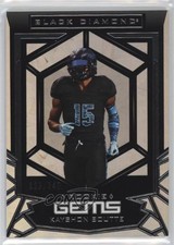 2023 Goodwin Champions Black Diamond Rookie Gems 123/349 Kayshon Boutte 0ps8