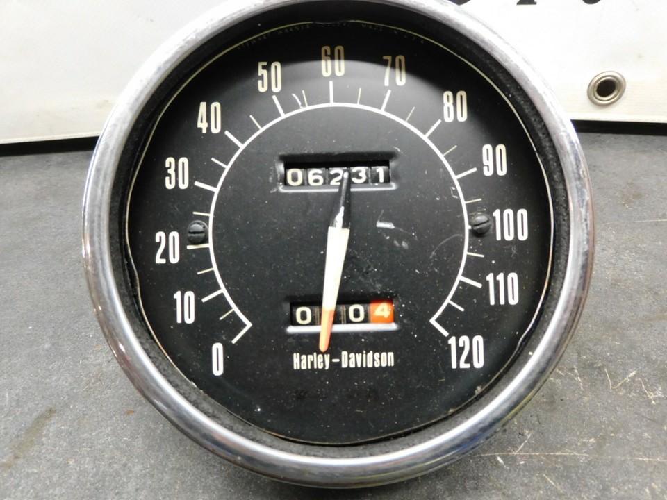 Flht Speedometer Harley Davidson HD Shovelhead FL FLH OEM Speedometer #11 2463 | eBay