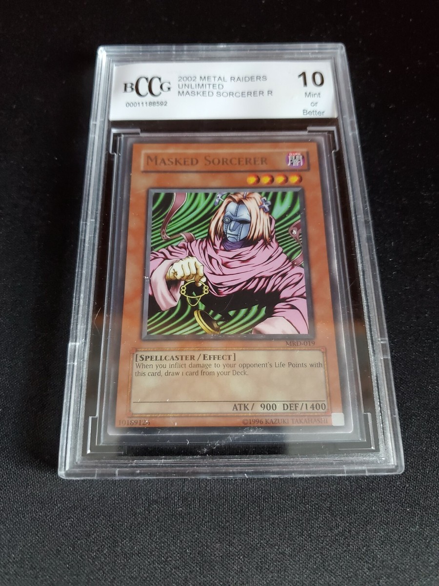 Masked Sorcerer - Yugioh Metal Raiders Unlimited MRD-019 - Beckett