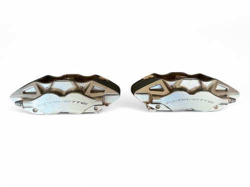 14-19 Chevy Corvette C7 6.2L OEM Brakes Calipers Set of 4 Complete - Picture 6 of 6