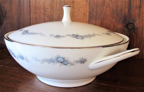 Vintage Noritake Barcarolle bedeckt rund Gemüse/Servierschüssel Muster 6655NEU - Bild 4 von 9