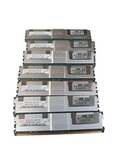 Hynix HP 64GB 8 X8GB 2RX4 PC2-5300F 398709-071 DDR2 667 ECC REG SERVER MEMORY