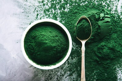 Bio Spirulina Pulver Blau Grünalgen High Protein Antioxidant Vegan