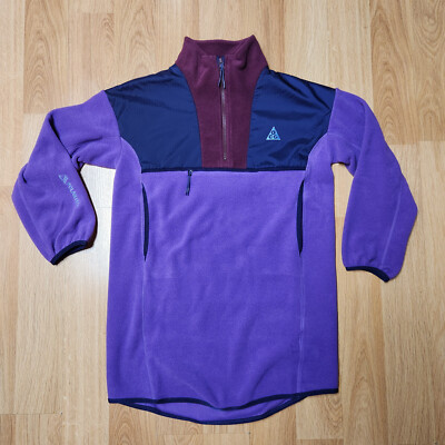Nike ACG 1/4 zip pullover fleece jacket Unisex Kids sz L Large Polartec NWT NEW
