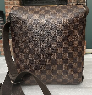 Louis Vuitton Monogram Damier Ebene BROOKLYN PM SHOULDER BAG