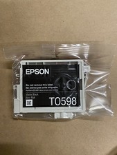 NEW Genuine Epson 59 T0598 Matte Black Ink Cartridge R2400 T059820 FREE SHIP