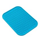 Home Kitchen Heat Resistant Silicone Trivet Mat Hot Pan Non-Slip Holder