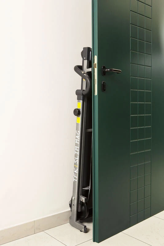 Tfk Slim Mag Everfit Tapis Roulant Magnetico Salvaspazio con Sensore Cardiaco - Immagine 2 di 4