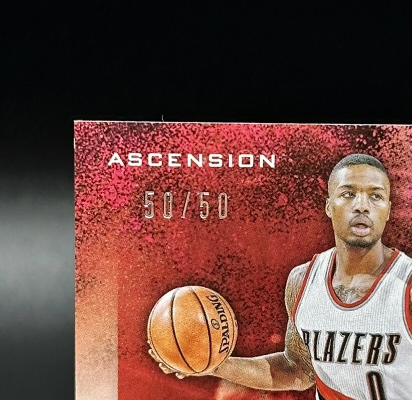 2017-18 Ascension #24 DAMIAN LILLARD Auto Autograph 50 /50 🔥 Trail Blazers 🔥 - Image 2 of 3